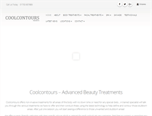 Tablet Screenshot of coolcontours.com